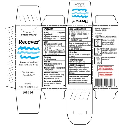 Cornea Care Recover Lub Eye Drops 10mL.jpg Cornea Care Recover Lubricant Eye Drops 10mL - Cornea Care Recover Lub Eye Drops 10mL
